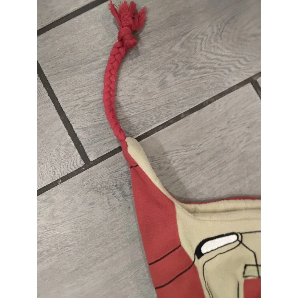 Kids Marvel Iron Man Spider Man‎ Fleece Winter Hat with Braids
